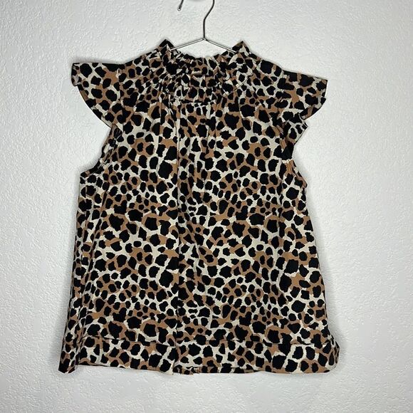 New The SEA New York Apollo Flutter Sleeve Top Small - Picture 2 of 15